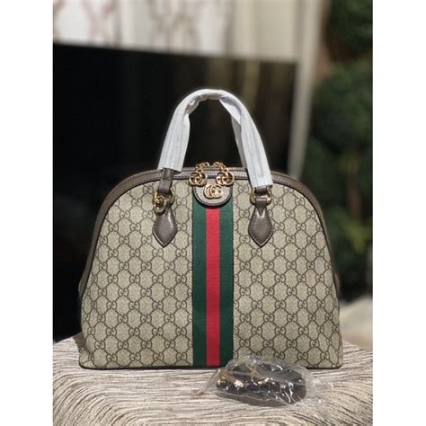 gucci alma style bag|gucci leather handbags.